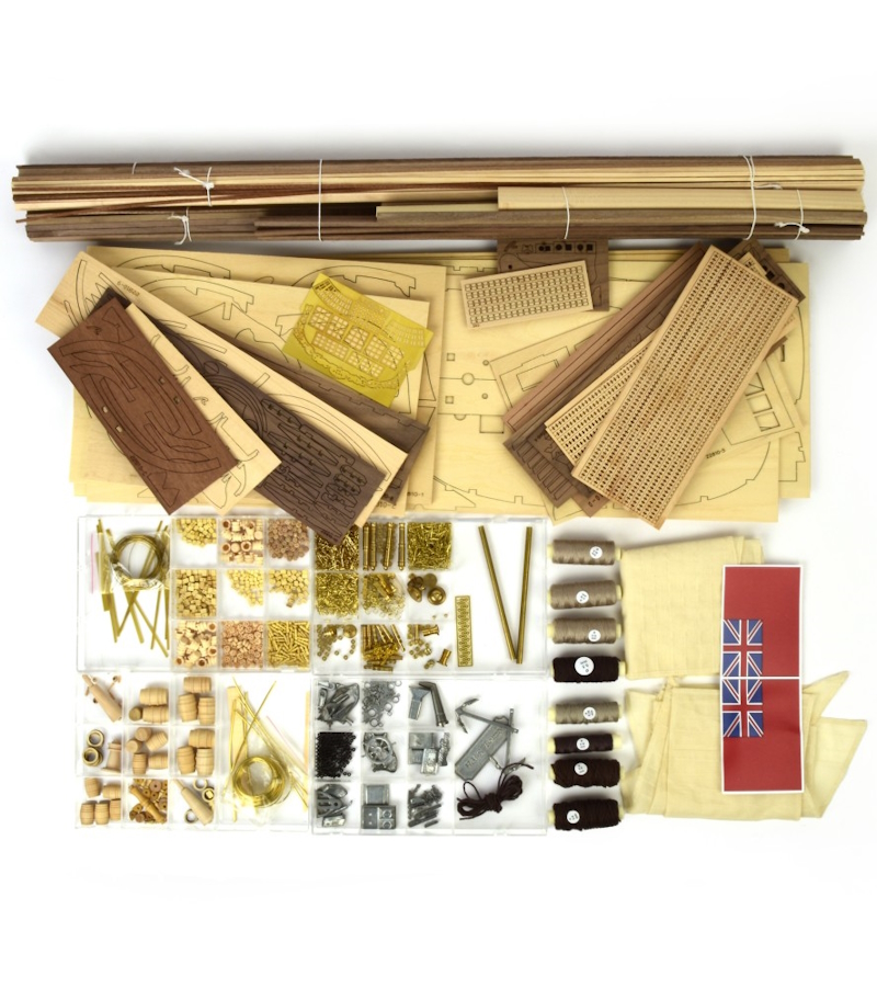 Artesania Latina - Merchant Vessel HMS Bounty. 1:48 Wooden Model Ship Kit - Image 6