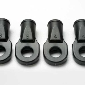 Traxxas - Rod ends, Revo (large, for rear toe link only) (4)
