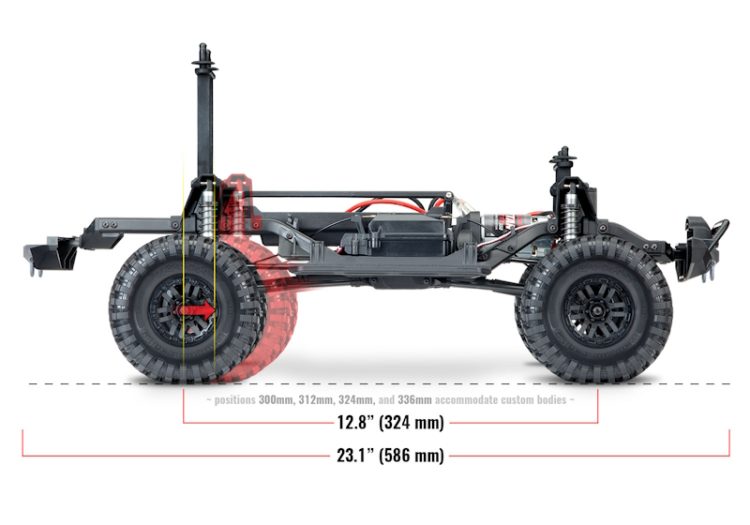 Traxxas - TRX-4 1:10 Scale and Trail Crawler w/ Land Rover Defender Body - Image 6