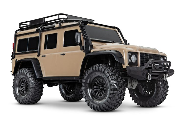 Traxxas - TRX-4 1:10 Scale and Trail Crawler w/ Land Rover Defender Body