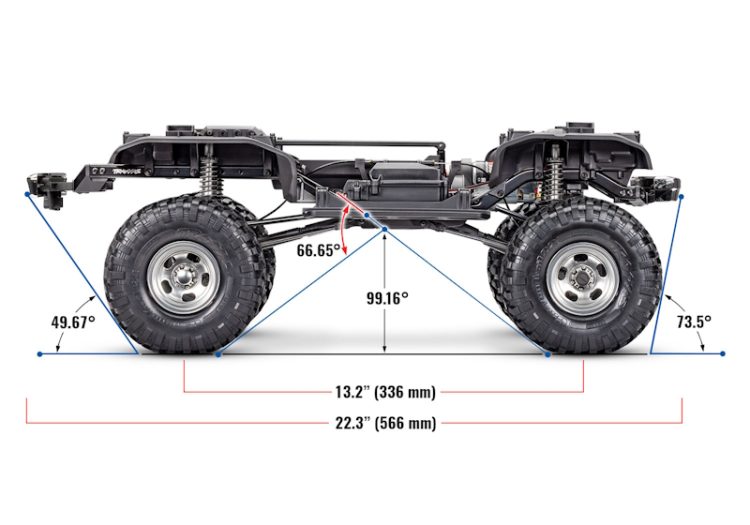 Traxxas - TRX-4 High Trail w/ 1979 Ford F-150 Ranger XLT Body (Special Edition - Black) - Image 12