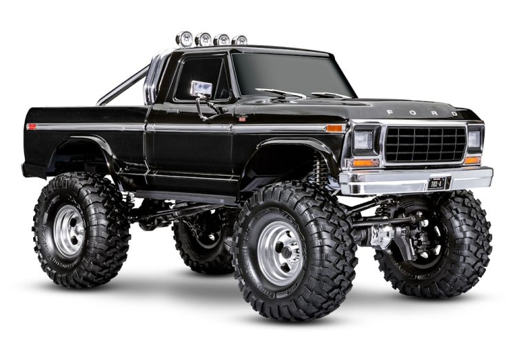 Traxxas - TRX-4 High Trail w/ 1979 Ford F-150 Ranger XLT Body (Special Edition - Black)