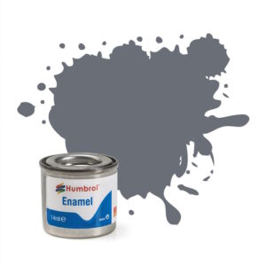 Humbrol - 145 Medium Grey Matt - 14ml Enamel