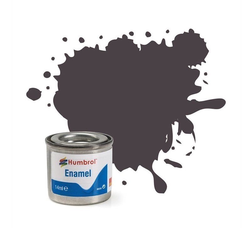 Humbrol - 251 RLM81 Dunkelbraun Matt - 14ml Ename