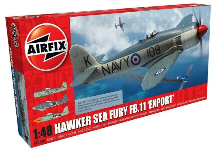 Airfix - 1:48 Hawker Sea Fury FB.11 'Export' - Image 2