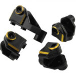 Hobby Details - 4pcs Brass Lower Shock Suspension Link Mount Set - TRX-4
