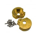 Hobby Details - Brass FR/RR 76g Portal Cover Style B - TRX-4 2pcs