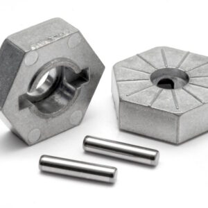 HPI Racing - Hex Wheel Hub 17mm - Silver - Savage