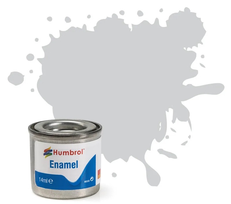 Humbrol - 11 Silver Metallic - Enamel Paint 14ml