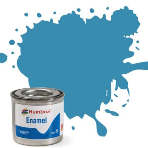 Humbrol - 48 Mediterranean Blue Gloss- 14ml Enamel