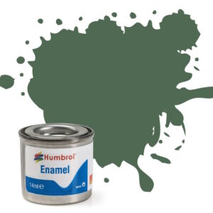 Humbrol - 76 Uniform Green Matt - 14ml Enamel