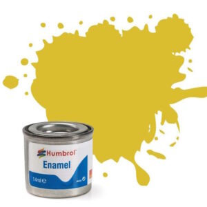 Humbrol - 81 Pale Yellow Matt - 14ml Enamel