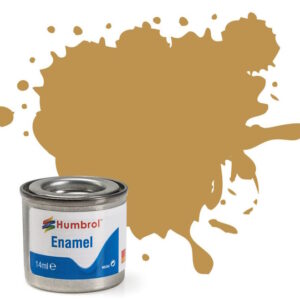 Humbrol - 93 Desert Yellow Matt - 14ml Enamel