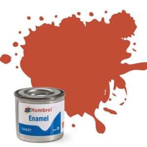 Humbrol - 100 Red Brown Matt - 14ml Enamel