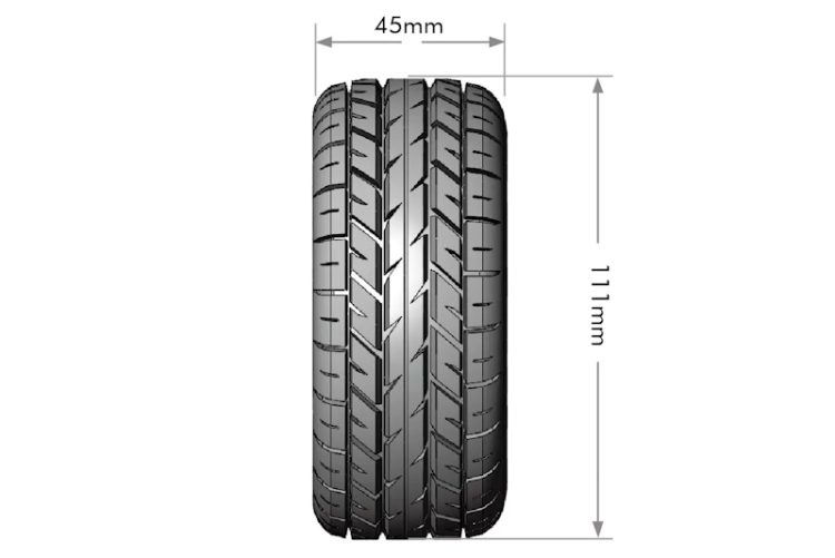 Louise RC - SC ROCKET 1:10 Short Course Tire Set - Mounted - Removable Hex - Image 5