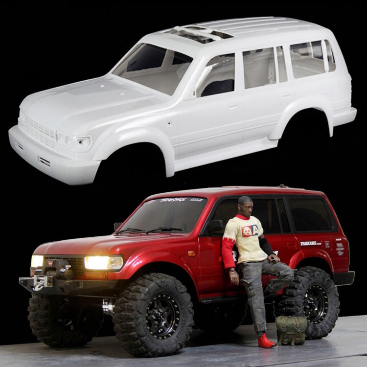 RCRun 1/10 Toyota Land Cruiser LC80 Hard body