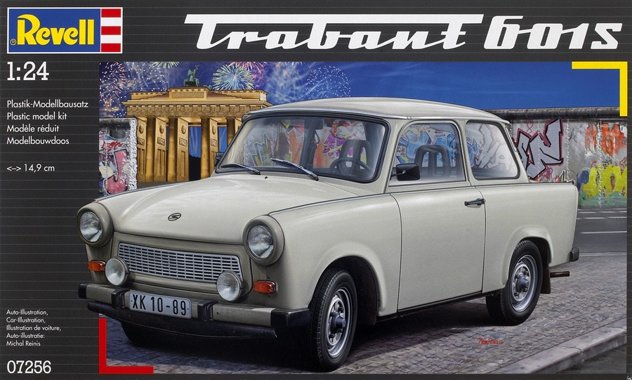 Revell - 1:24 1964-1989 Trabant 601S