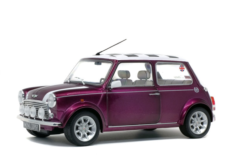 Solido – 1:18 Mini Cooper Sport - Met. Purple 1997