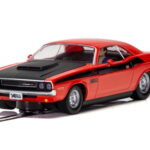 Scalextric - Dodge Challenger - Red/ Black