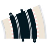 Scalextric - C8204 Radius 3 Curve 22.5° x 2