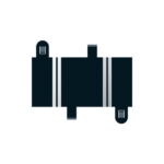 Scalextric - C8236 Short Straight 78mm x 2