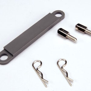 Traxxas - Battery Hold-Down Plate, Grey