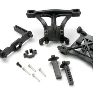 Traxxas - Front and Rear Body Mounts with Screws