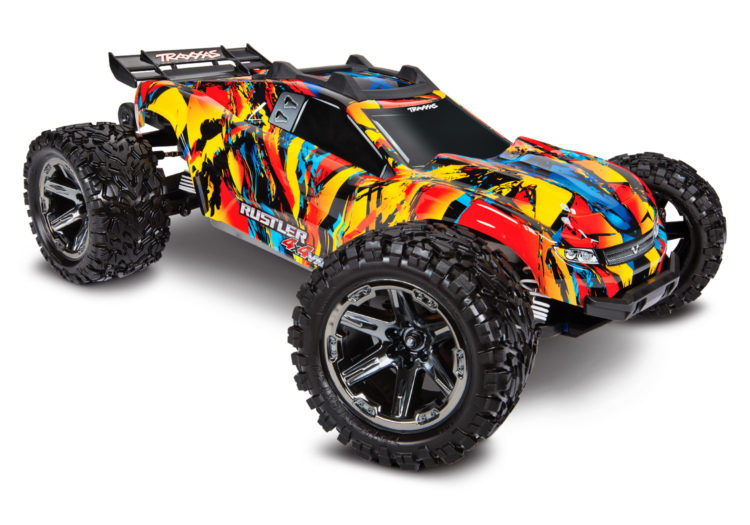 Traxxas - Rustler 4x4 VXL w/ TQi & TSM