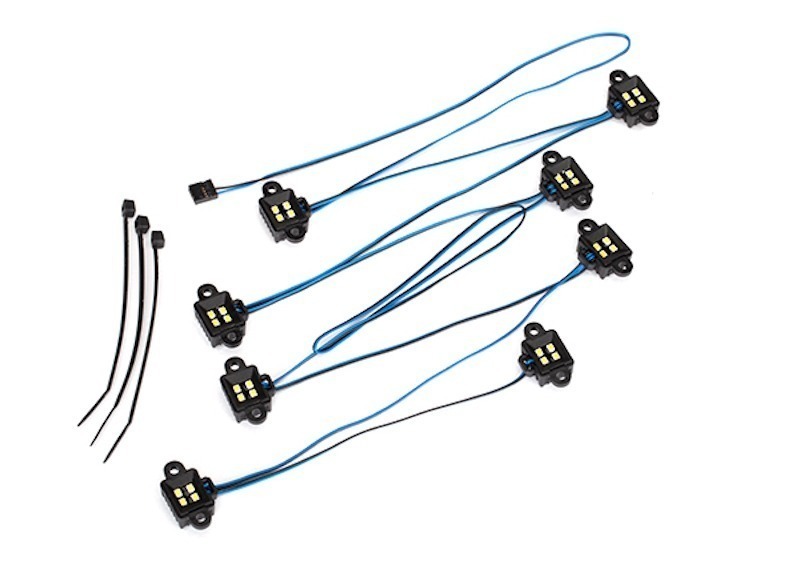 Traxxas - LED Rock light kit, TRX-4 / TRX-6