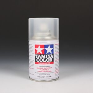 Tamiya - TS-80 Flat Clear Spray Paint 100ml.
