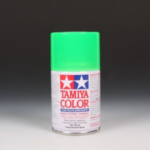 Tamiya - PS-28 Fluorescent Green Polycarbonate Spray Paint 100ml.