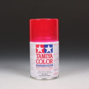 Tamiya - PS-37 Translucent Red Polycarbonate Spray Paint 100ml.