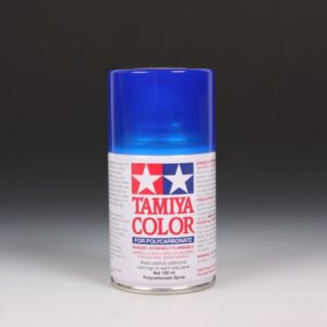 Tamiya - PS-38 Translucent Blue Polycarbonate Spray Paint 100ml.