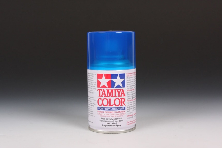 Tamiya - PS-39 Translucent Light Blue Polycarbonate Spray Paint 100ml.