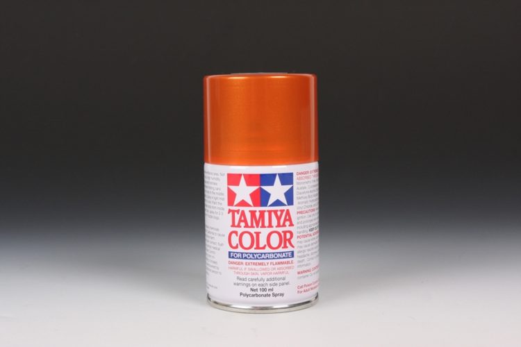 Tamiya - PS-61 Metallic Orange Polycarbonate Spray