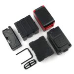 Xtra-Speed - 1:10 Scale Plastic Equipment Case, Black