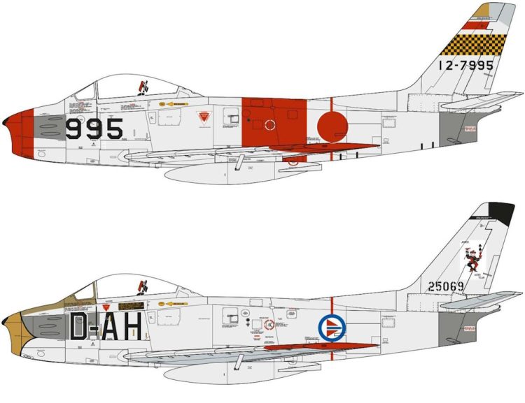 Airfix - 1:48 North American F-86F-40 Sabre - Image 11