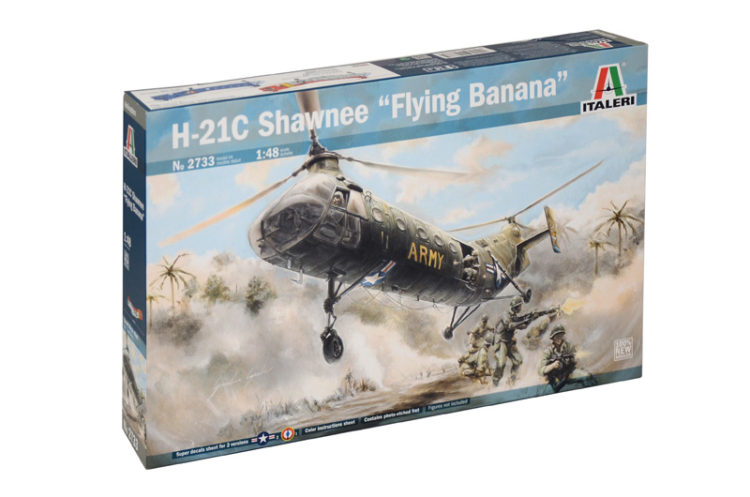 Italeri - 1:48 H-21C SHAWNEE "FLYING BANANA" - Image 2