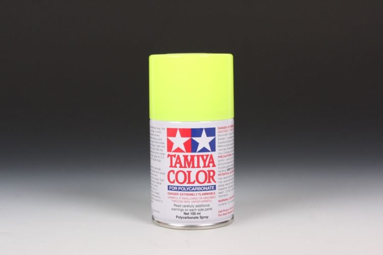 Tamiya - PS-27 Fluorescent Yellow Polycarbonate Spray