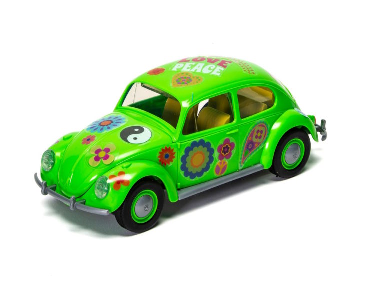 Airfix - Quickbuild Flower Power VW Beetle - Green - Image 2