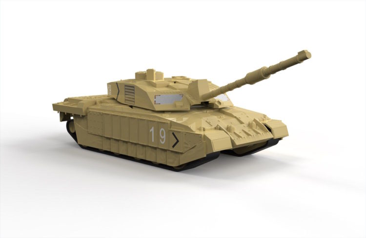 Airfix - Quickbuild Challenger Tank - Desert - Image 2