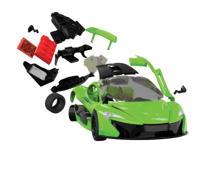 Airfix - Quickbuild Mclaren P1- Green - Image 3