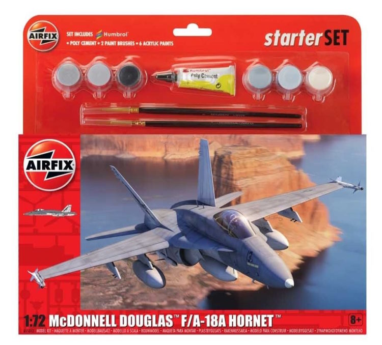 Airfix - 1/72 Starter - Mcdonnell Douglas F/A-18