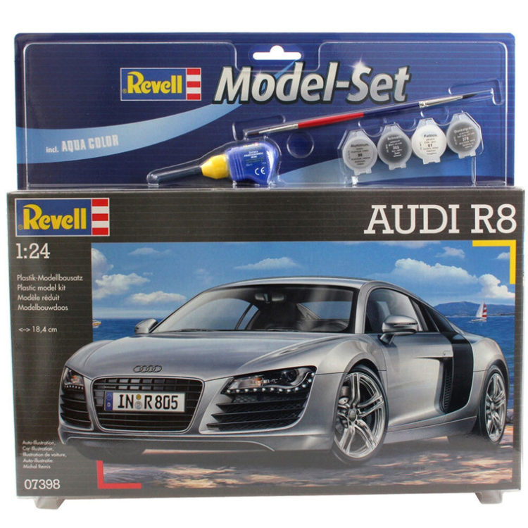 Revell - 1/24 Model Set - Audi R8 2007