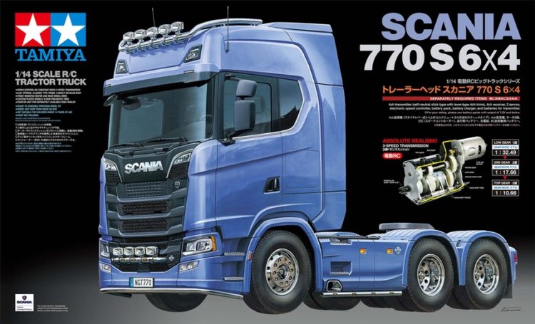 Tamiya - R/C SCANIA 770S 6x4 - Image 8