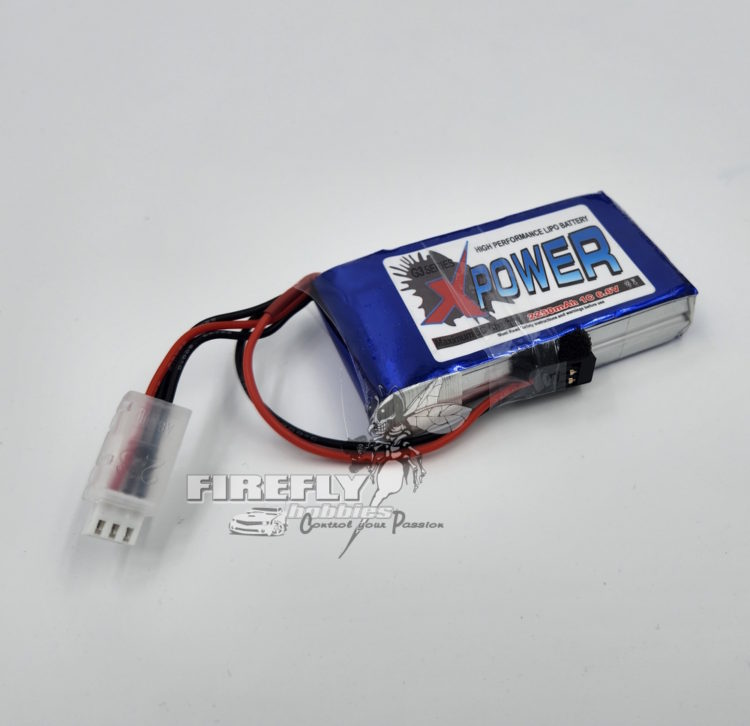 X-Power - 2250mAh 2S 6.6V 1C LiFe - TX only