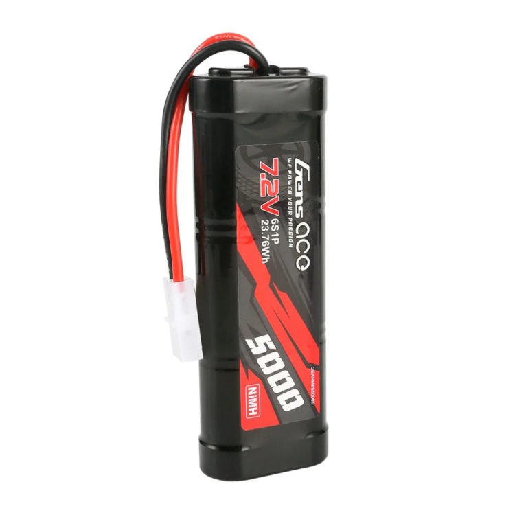 Gens Ace - 5000mAh 7.2v NiMh Stick Pack - Tamiya