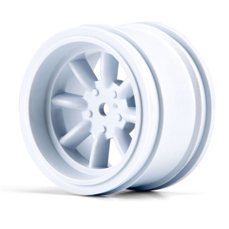 PROTOform - 1/10 VTA FR 26mm Tires - Mounted WHT - Image 4