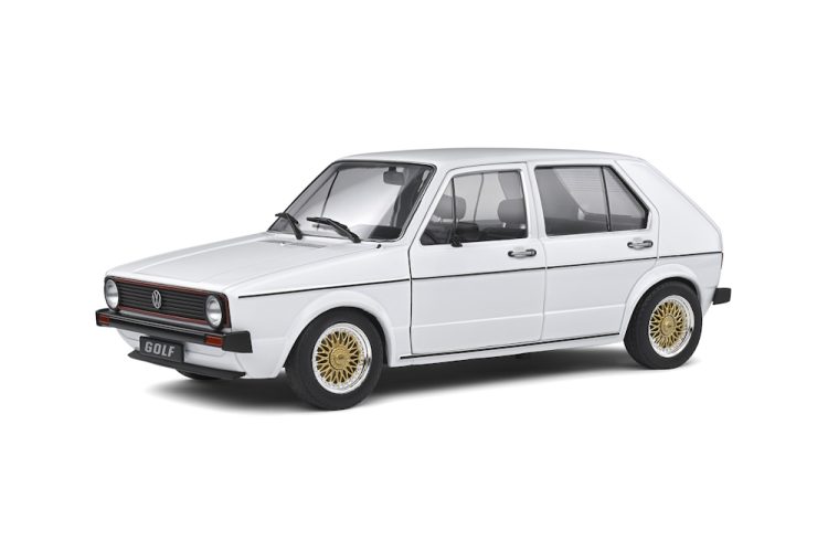 Solido – 1:18 Volkwagen Golf L White Custom - 1983