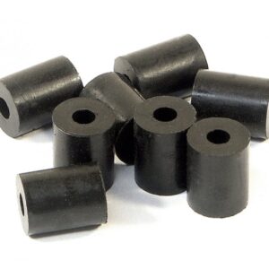 HPI Racing - Rubber Tube 3x8x10mm (Shaped/Black/8pcs)